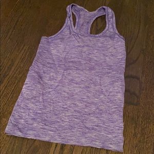 Size 4 purple racer back tank